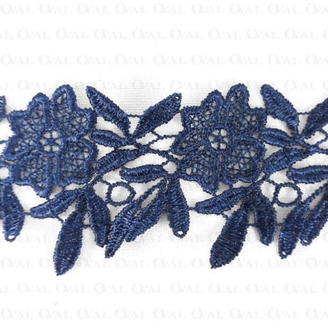 Koronka 55mm /1y  granat 3503