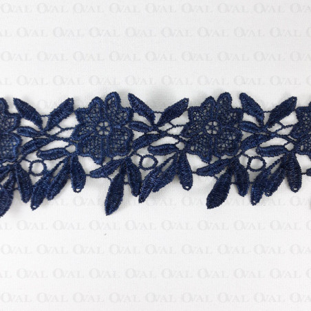 Koronka 55mm /1y  granat 3503