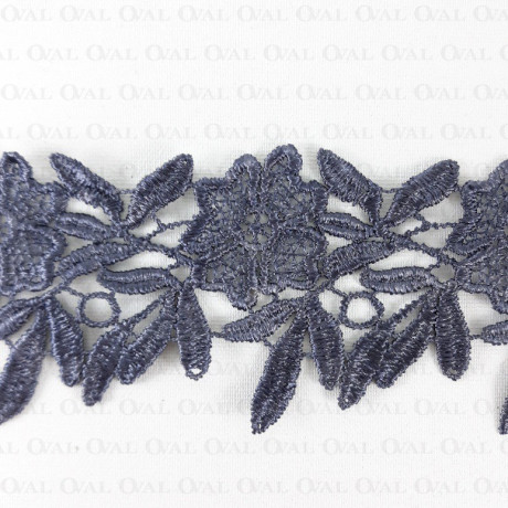 Koronka 55mm /1y  szara 3504