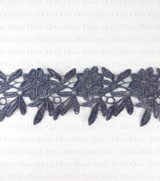 Koronka 55mm /1y  szara 3504