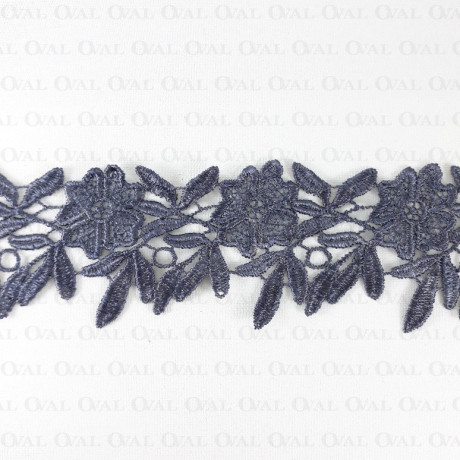 Koronka 55mm /1y  szara 3504