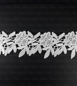 Koronka 55mm /1y  biel śmietana 3505