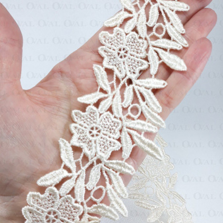 Lace 55mm /1y ecru 3506
