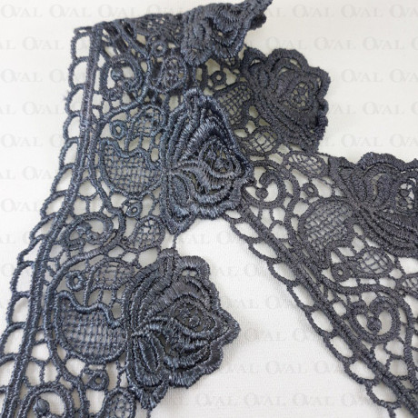 Koronka 65mm /1y  szara 3508