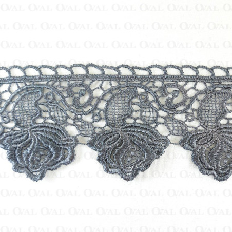 Lace 65mm /1m grey 3508