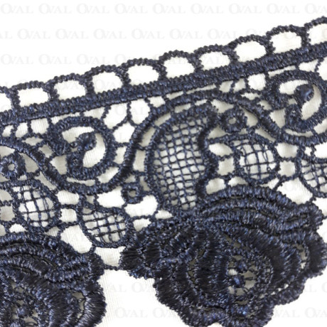 Koronka 65mm /1y  granat 3509