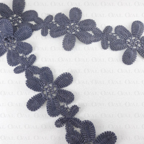 Koronka 60mm /1y  szara 3511