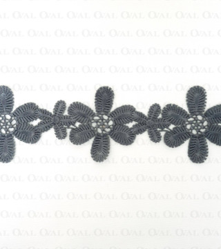 Koronka 60mm /1y  szara 3511