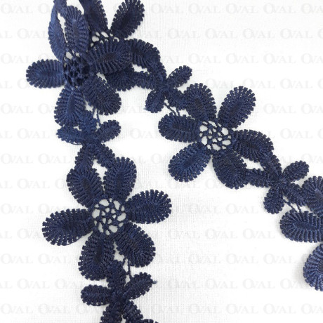 Koronka 60mm /1y  granat 3512