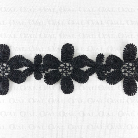 Koronka 60mm /1y czerń 3513