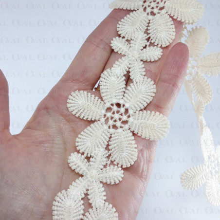 Lace 60mm /1y ecru 3514