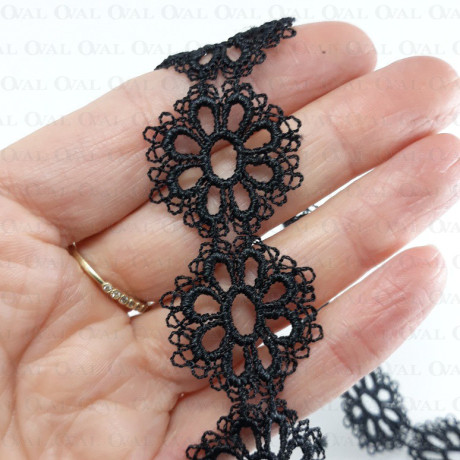 Koronka gipiurowa 25mm/1yard  3516