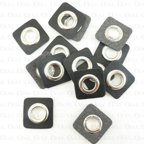 Eyelet patch for sewing on 1946