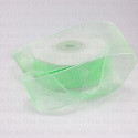 Tasiemka Szyfonowa 25mm/25y zieleń 3535