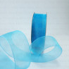 Chiffon Ribbon 25mm/25y blue 3536