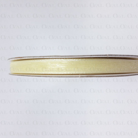 Tasiemka Szyfonowa 6mm/50y ecru 3539