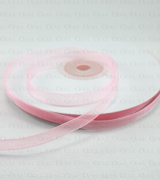 Tasiemka Szyfonowa 6mm/50y róż 3540