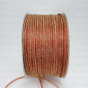 Wstążka ozdobna z lureksem 3,5mm/50y   rudy 3551