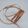 Ribbon with lurex 3.5mm/50y ginger 3551