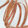 Ribbon with lurex 3.5mm/50y ginger 3551