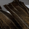Decorative metal zips 60 cm 1832