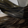 Decorative metal zips 60 cm 1832