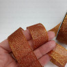 Decorative ribbon with lurex 25mm/25y 3558