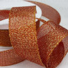 Decorative ribbon with lurex 25mm/25y 3558