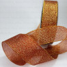 Decorative ribbon with lurex 25mm/25y 3558