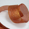 Decorative ribbon with lurex 25mm/25y 3558
