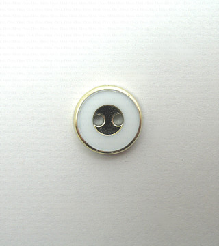 Plastic button pack of 10 pcs, 12 mm, no. 1032