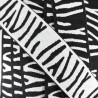 Decorative elastic 40mm/1 or 15m black and white 2068