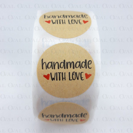 Paper stickers 25mm /20pcs Hand made 3573