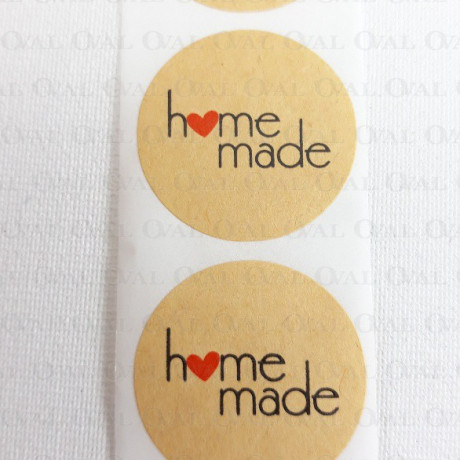 Paper stickers 25mm /20pcs home made 3574