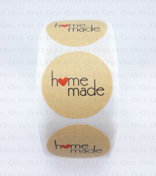 Paper stickers 25mm /20pcs home made 3574