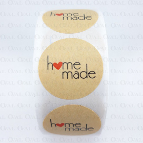 Paper stickers 25mm /20pcs home made 3574