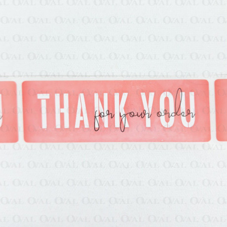 Paper stickers 75x25mm /20pcs 3577