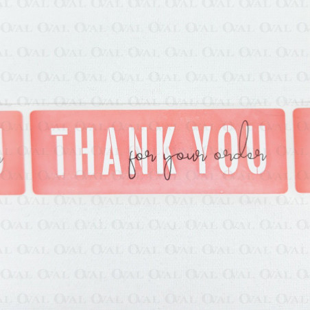 Paper stickers 75x25mm /20pcs 3577