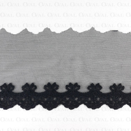 Koronka haft na tiulu  95mm/1y   3578