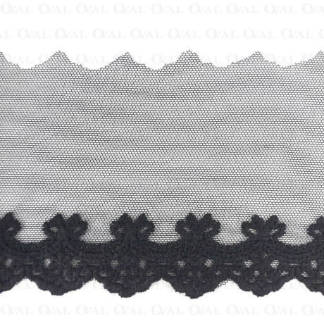 Tania koronka haft na tiulu