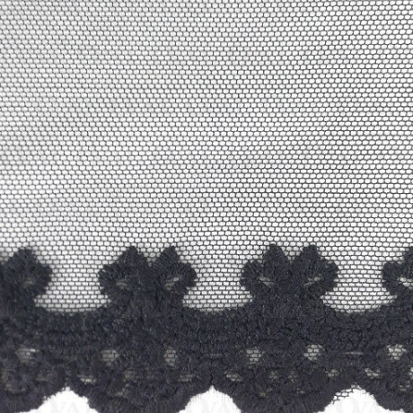 Solidna koronka haft na tiulu