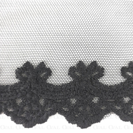 Koronka haft na tiulu  95mm/1y   3578