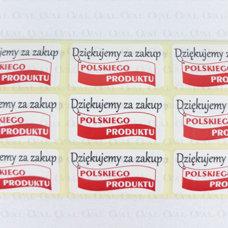 Naklejki 40x20mm/250szt 3580