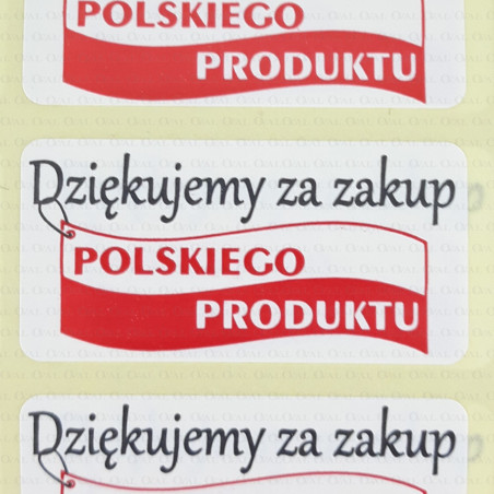 Stickers 40x20mm/250pcs 3580