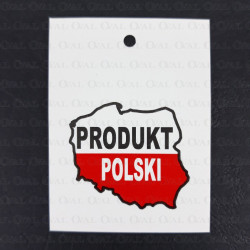 Etykieta" PRODUKT POLSKI,, 200 szt. 3584 Etykieta" PRODUKT POLSKI,, 200 szt. 3584