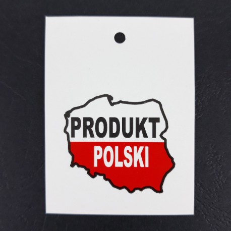 Etykieta" PRODUKT POLSKI,, 200 szt. 3584 - 18999