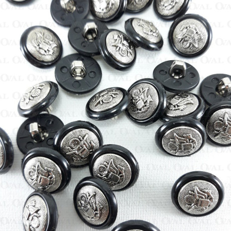 Guzik plastikowy 15mm/10szt  1049