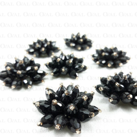 Ozdoba z kolorowych koralików 34mm/1szt  3591