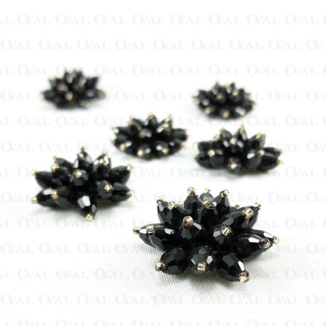 Ozdoba z kolorowych koralików 34mm/1szt  3591