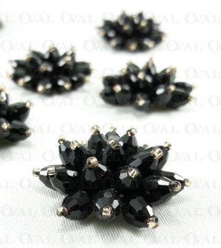 Ozdoba z kolorowych koralików 34mm/1szt  3591